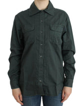 Cavalli Gray button down shirt -   -  Cavalli.